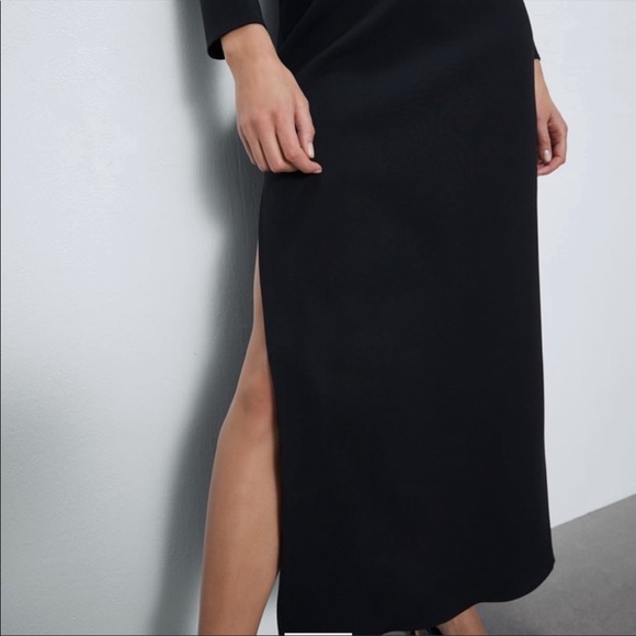 Zara black cut out maxi dress - Picture 7 of 13